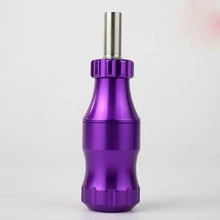 Нержавеющая сталь Расширенная Татуировка одна игла специальная ручка 25 мм иглы татуировки Регулируемая длина татуировки сцепление аксессуары