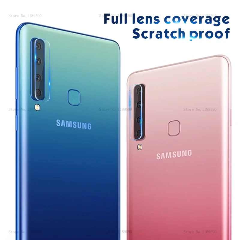 

Tempered Glass For Samsung Galaxy A9 A7 A750F J4 J6 Plus 2018 J7 J8 2018 Back Camera Lens Screen Protector Anti-scratch Film 9H