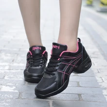 Обувь для танцев Для женщин в стиле «Джаз» и «хип-хоп» обувь кроссовки "Сальса" для женщин на платформе Танцы Дамская обувь