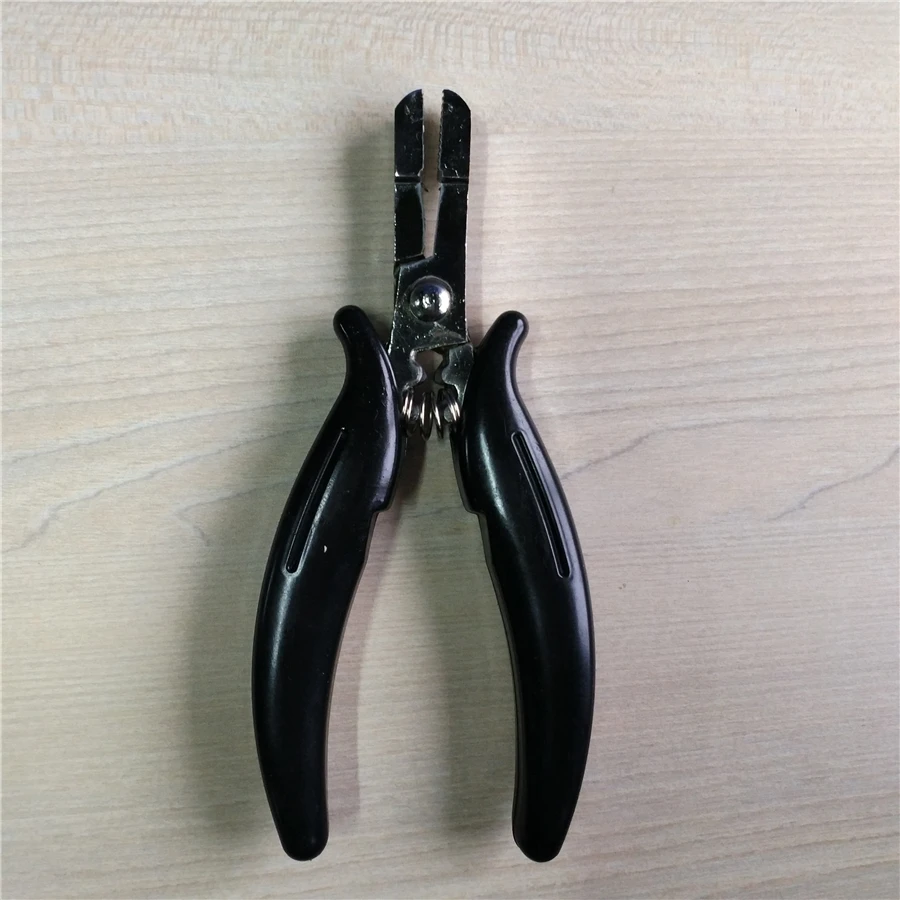 

1Pc Stainless Steel Prebond Hair Remover Hair Pliers/Hair Extension Pliers/Fusion Prebonds Remover with Teeth Hair Pliers
