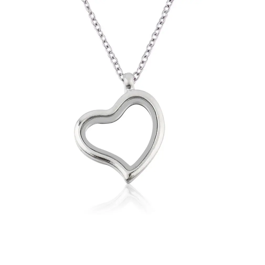 Lovely Heart Shape Pendant for DIY Necklace without Chain Charms