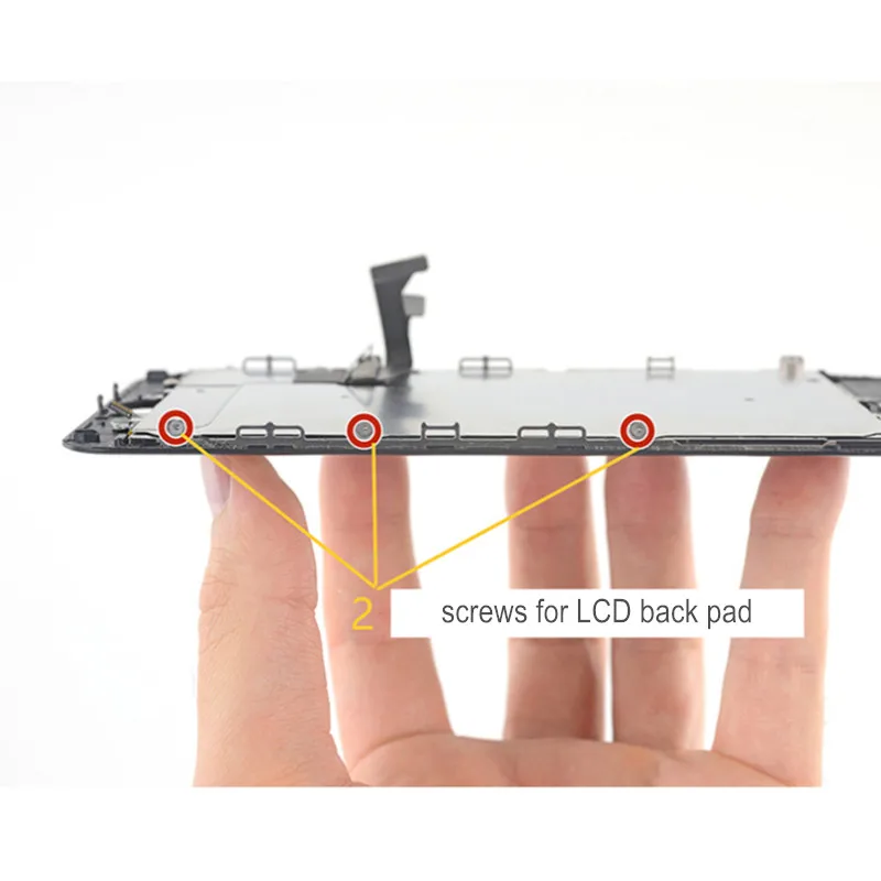 screws for lcd back pad