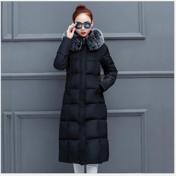 

Winter Jacket Women Parka Women 2018 Winter Coat Women's Long Women's Winter Jackets Hooded Warm chaqueta mujer R004