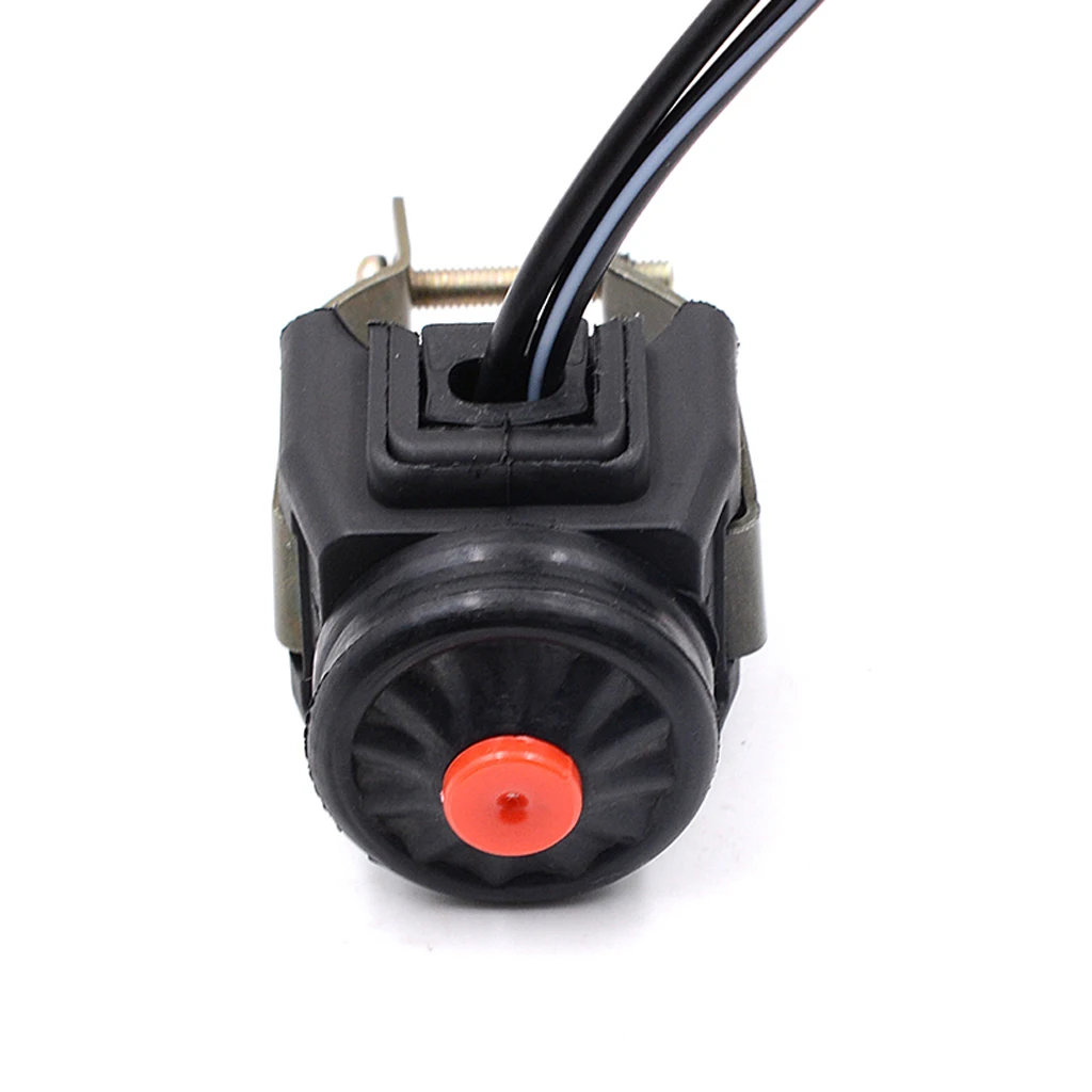 Motorcycle Pit Dirt Bike Motorcross Kill Horn Switch Momentary Button Red Auto Replacement Parts