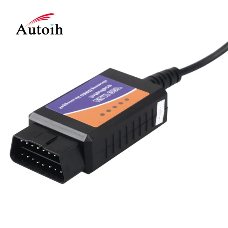 Aliexpress.com : Buy ELM327 USB Interface OBD2 Connector ELM 327 V 2.5 ...