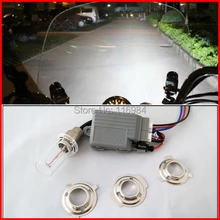 Мотоцикл H6M Hi/Low Hid свет комплект DC12V 35W Ксеноновые лампы 3000K 6000K 8000K 10000K 12000K