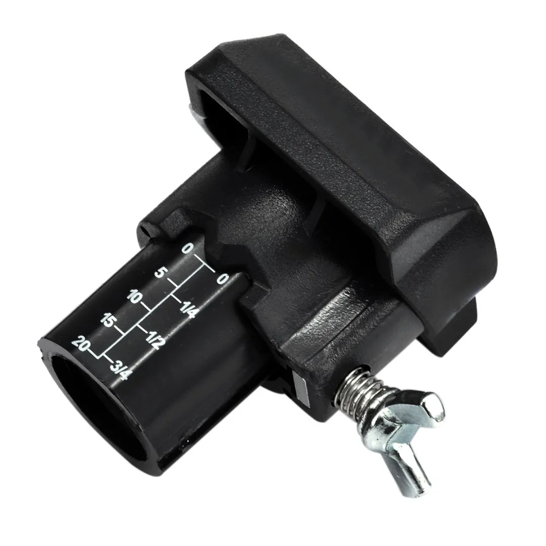 1pc Black Sanding Grinding Guide Attachment Drill Locator Positioner Rotary Tool Accessories Mayitr Mayitr