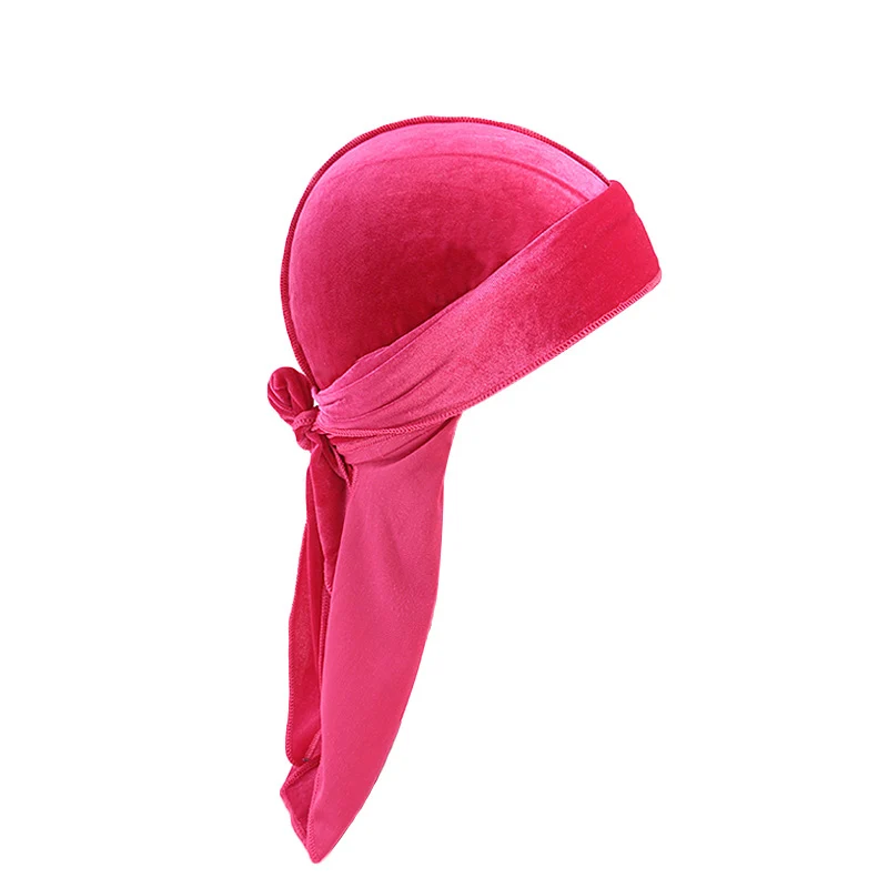 New-Material-Durag-Men-s-Velvet-Durags-Bandana-Turban-Doo-rag-Biker-Headwear-Headband-Pirate-Hat(11)