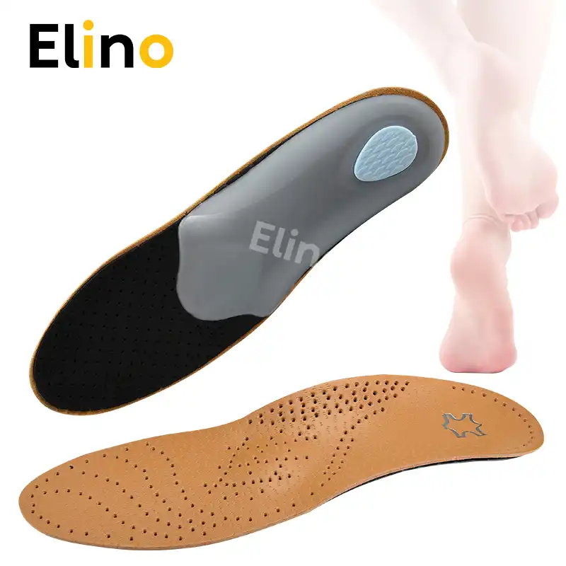 Elino Leather Orthotic Insole for Men 