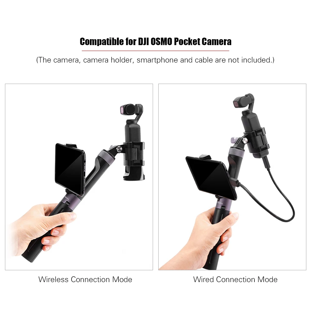 Экшн-камера рукоятка Расширенный полюс кронштейн мини настольный штатив подставка с держателем телефона для GoPro Hero 7654 для DJI OSMO Карманный