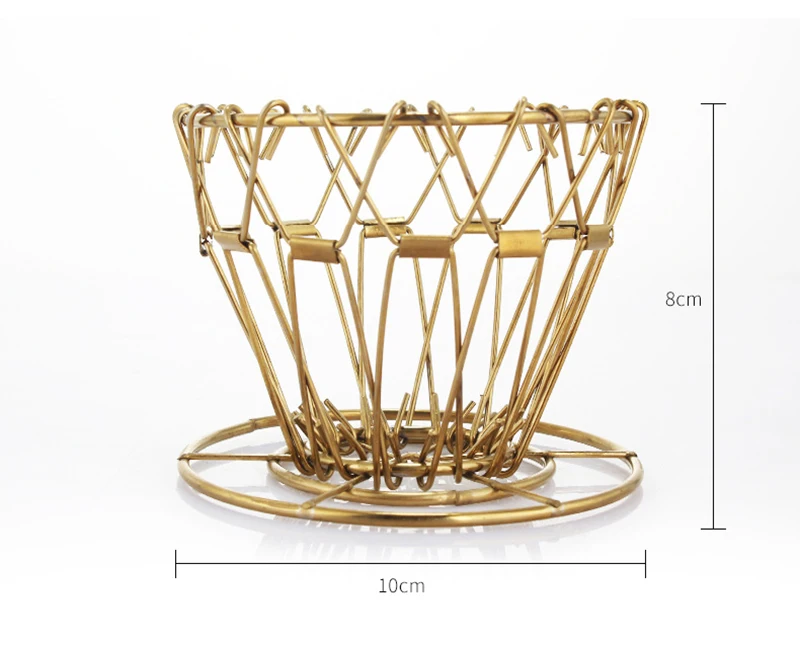 Кофе фильтр складной держатель для Нержавеющая сталь конус Кофе Воронка-дриппер для безбумажный электронный постоянный залить фильтр для кофе, чая корзина инструменты