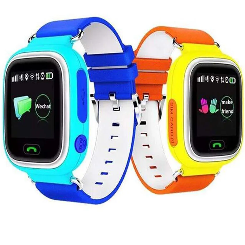 GPS Q90 Kids Children Baby Smart Watch Clock SOS Call GPS WIFI Location Tracker Kid Safe Anti Lost Monitor Smartwatch PK Q80 Q50