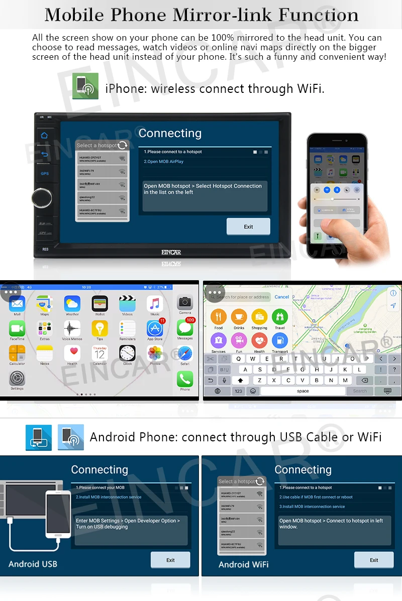 Sale Android 6.0 Car styling Cassette Stereo GPS Navigation Double 2 Din Touch Screen Support WiFi Bluetooth+Backup Camera+Microphone 4 Sale Android 6.0 Car styling Cassette Stereo GPS Navigation Double 2 Din Touch Screen Support WiFi Bluetooth+Backup Camera+Microphone 4