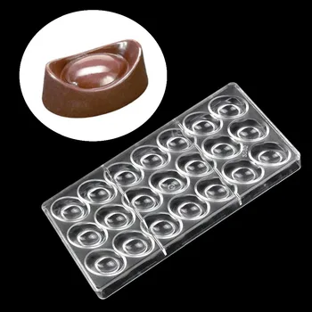 

21 cavities 3D Ingots Shape Polycarbonate Chocolate Mold Candy Cake mould DIY Kitchen baking Pastry Tool