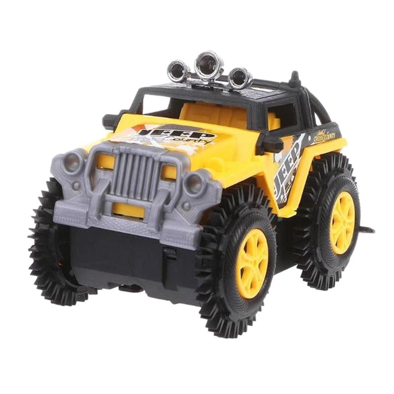 

1 Pc Electric Mini Roll Stunt Off Road Truck Climbing Car Battery Operated