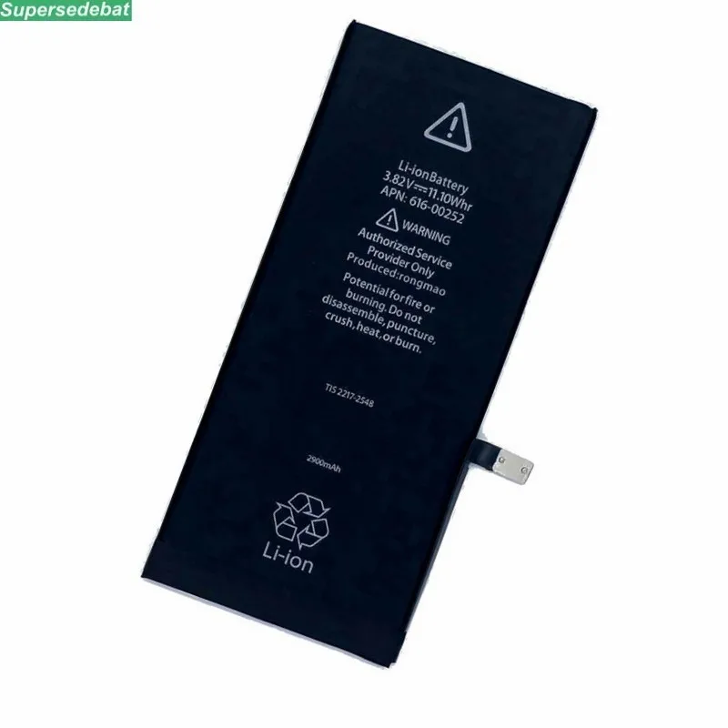 Высокая емкость 0 цикл 2900mAh батарея для apple iPhone 7 plus телефон аккумуляторная