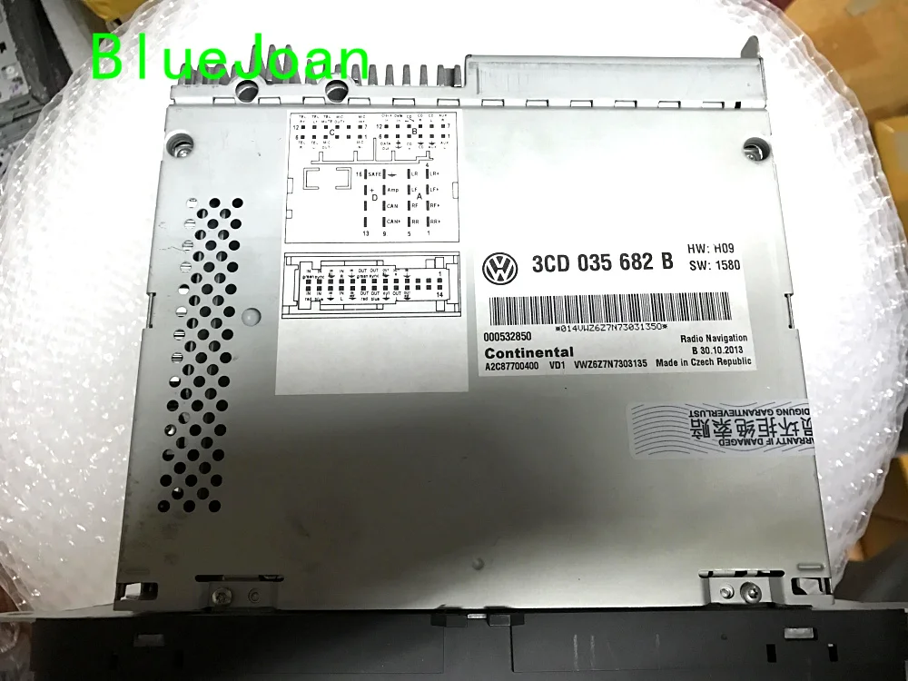 TEST GOOD RNS510 светодиодный радиоприемник 3CD 035 682 для VW Golf Passat Skoda DVD