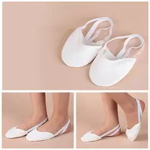 Высококачественные балетки из искусственной кожи; обувь для танцев; тапочки для художественной гимнастики