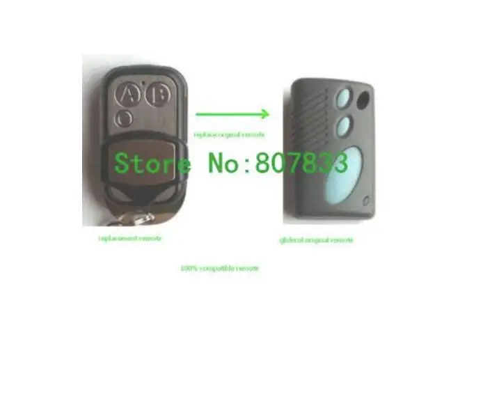 gliderol remote TM305C , garage door remote control opener, electronic