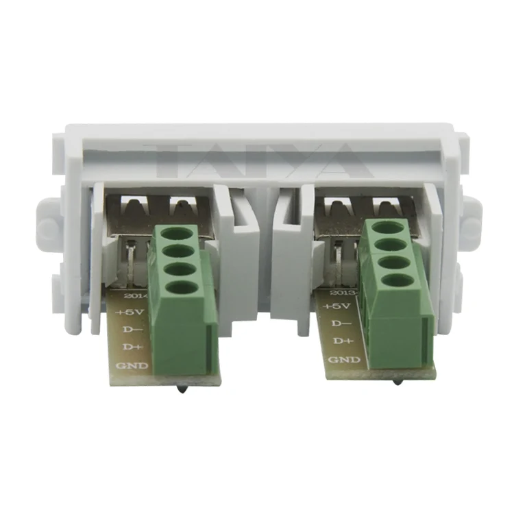 Настенный USB разъем Keystone с винтовым коннектором|keystone usb|usb wall platewall plate |