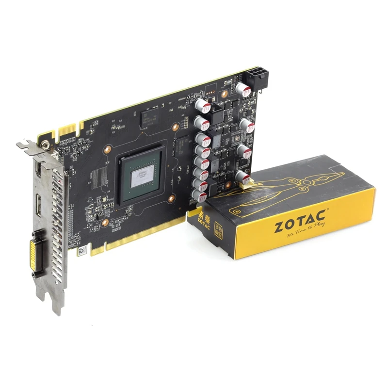 Оригинал ZOTAC видео карты GTX960-2GD5 Разрушитель HB 128Bit GDDR5 GM206 Графика карты GPU карта PCI-E GTX 960 2G GTX960 2GD5