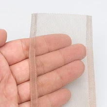 2x6 закрытие чистая Кружевная Сетка для изготовления парика-накладка верхнее закрытие основа аксессуары для волос мононити 1 шт