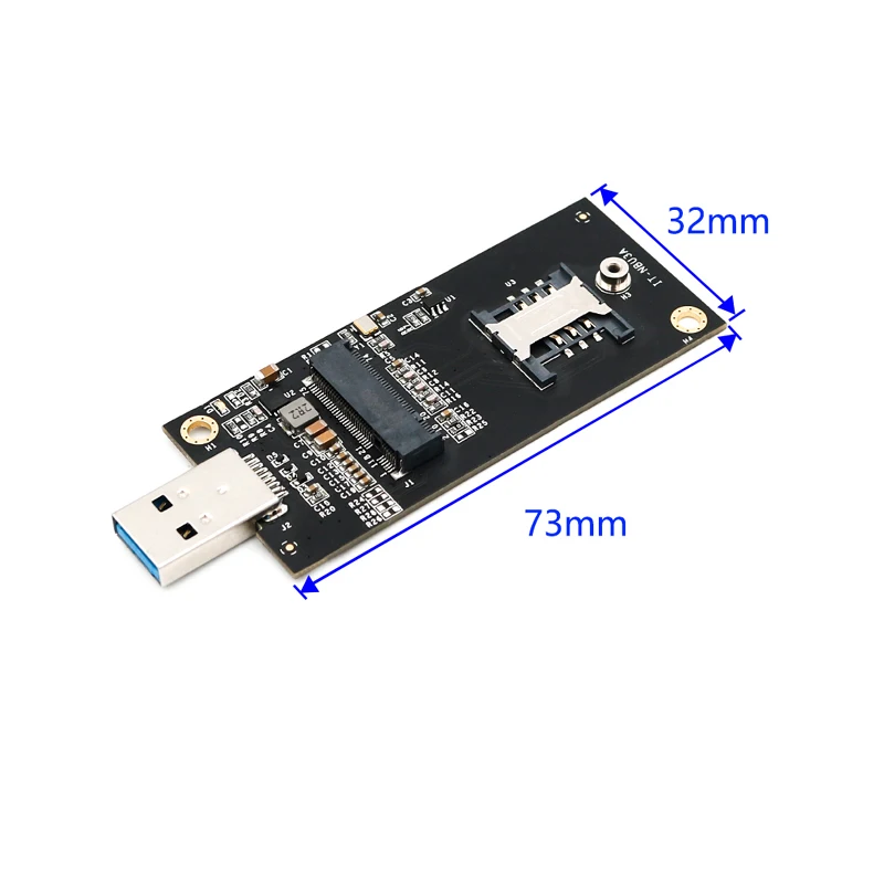 Горячая Плата расширения USB к M.2/M2/NGFF/USIM адаптер Райзер M.2 USB 3,0 карты/гладильная доска с SIM 6pin для WWAN/LTE 2/3/4G модуль