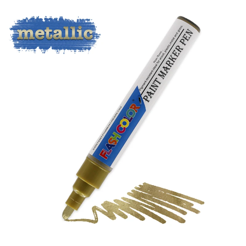 Material de dibujo y caligrafía Permanente Para Neumáticos Metal Pintura  Pluma Marcador de base de aceite Impermeable 10 Colores Artesanía y  manualidades umgano.org.za