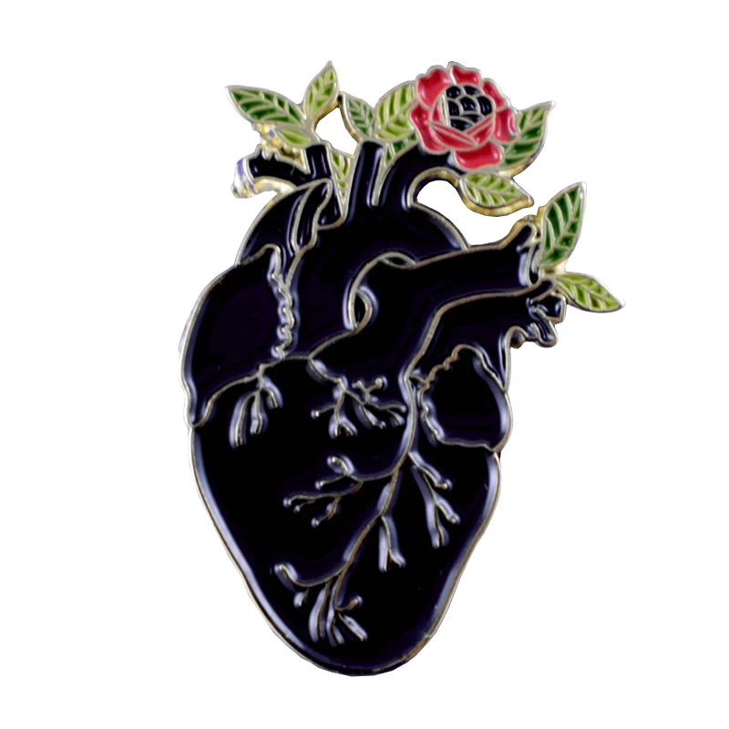 

Anatomical Heart Soft Enamel Pin