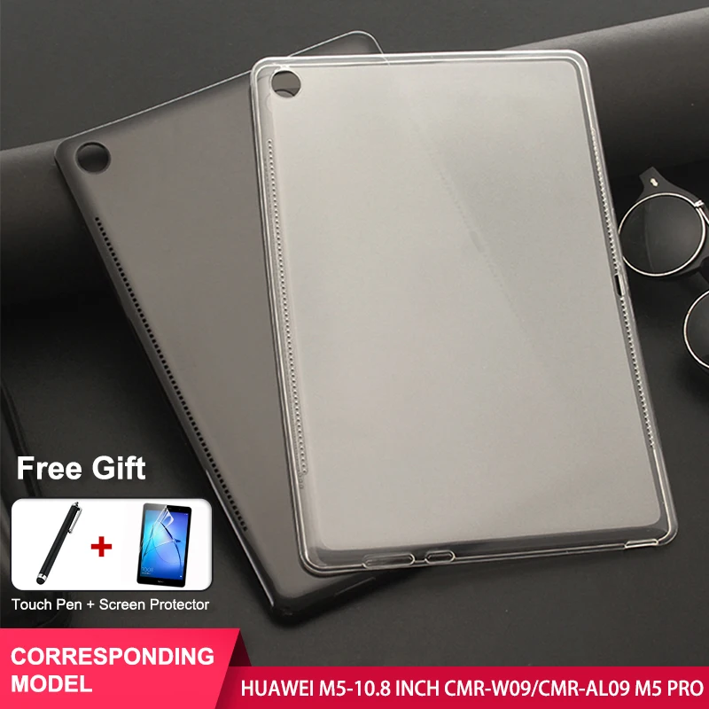 

SZOXBY For Huawei M5 Pro Tablet PC Case 10.8 Inch SHT-AL09/W09 Soft Shell Shockproof Washable TPU Sleeve Child Protective