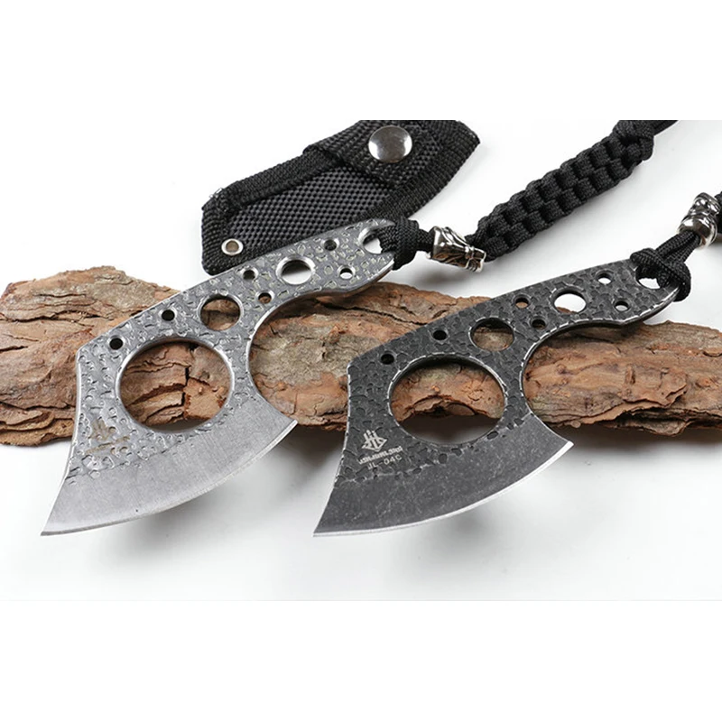 

Best tactical Survival Tomahawk mini Axe Outdoor Cold Ice ax Multifunction Camping Axes Hand Tool army Steel Machete EDC Hatchet