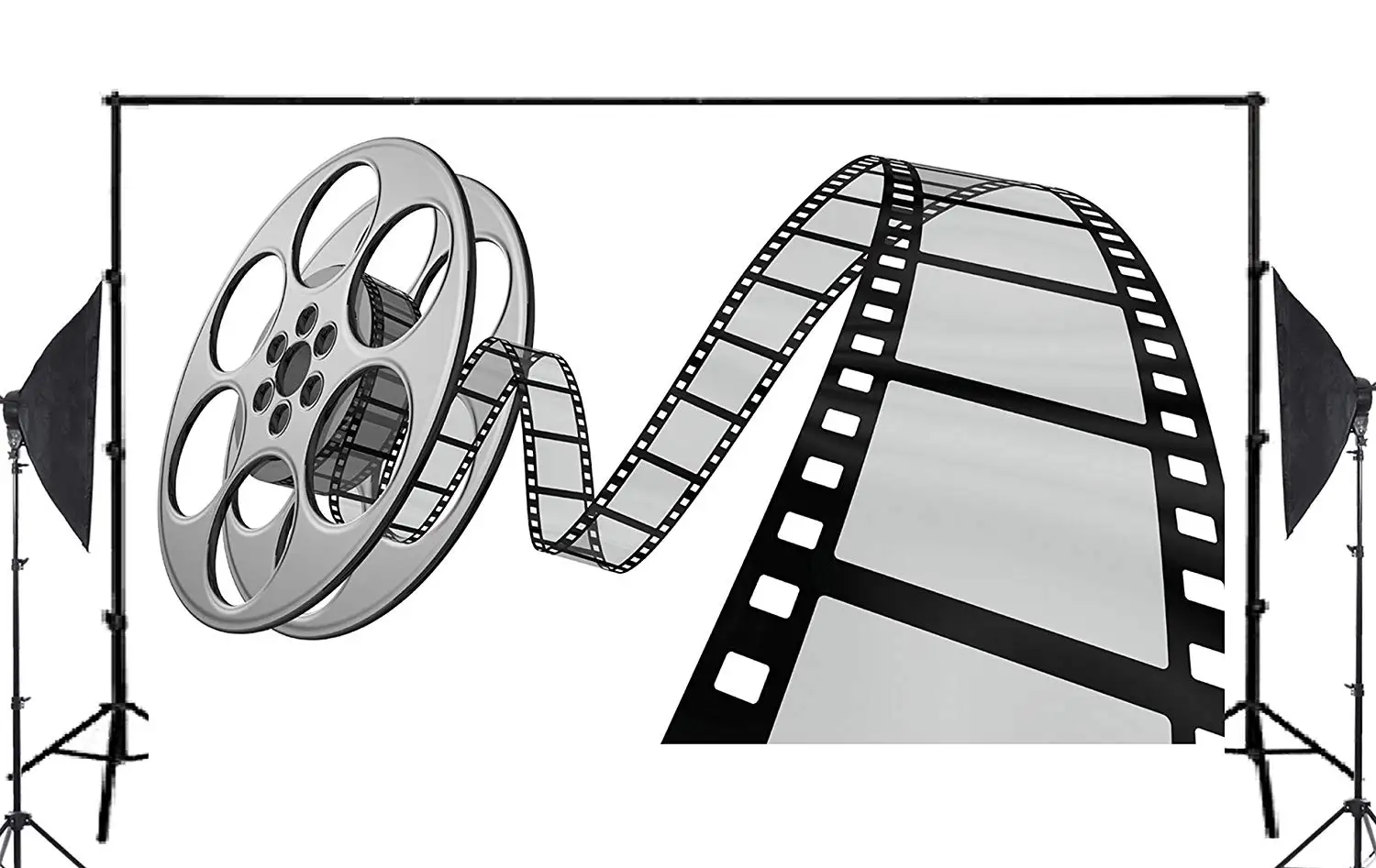 Старый фильм камера Clipart фотография Фон катушка фон тема стена 5x7ft|Аксессуары для