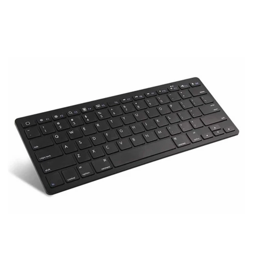 1 шт. ультра-тонкая беспроводная клавиатура Bluetooth 3,0 для IPad/iPhone серии/Mac Book/samsung телефонов/ПК черный