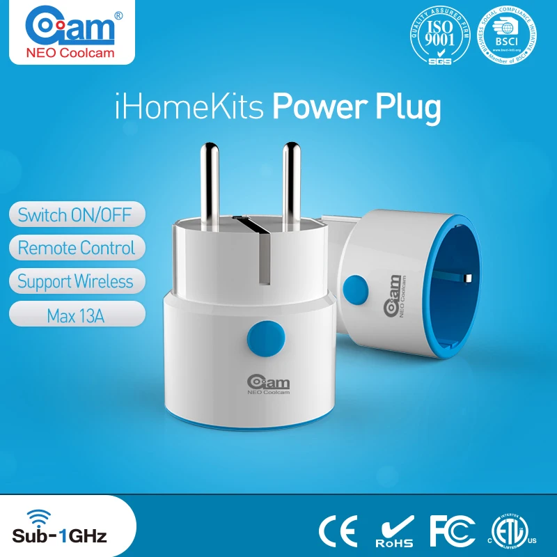NEO COOLCAM Z WAVE Plus Wireless EU Smart Power Plug Socket Home Automation Alarm System home