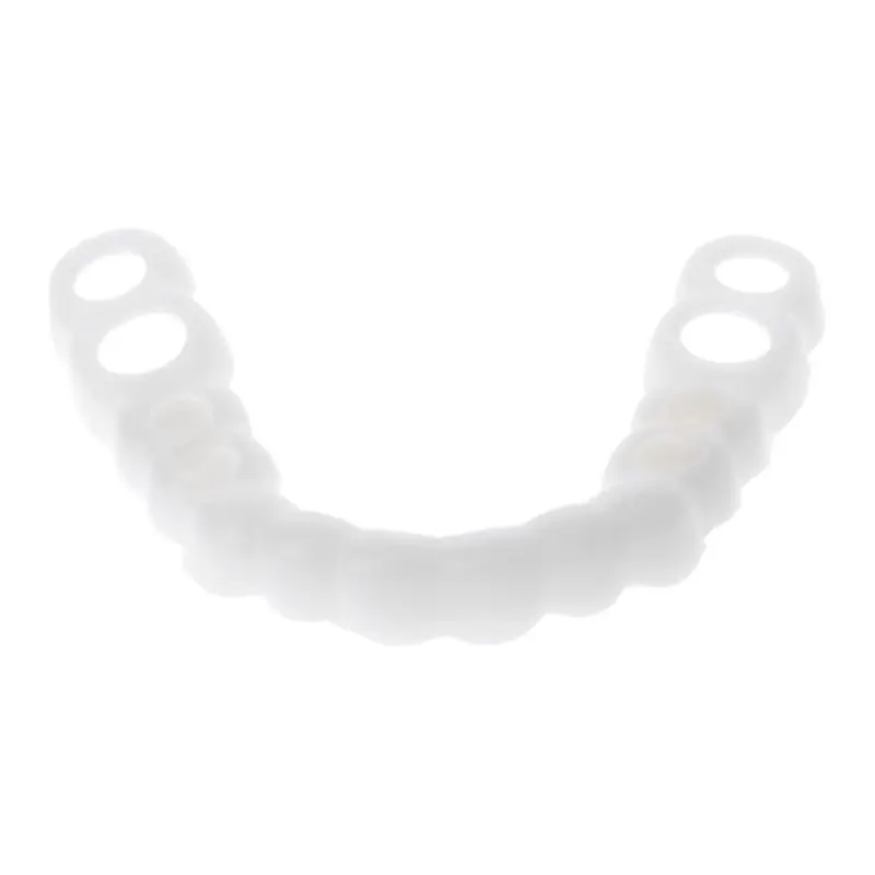 Верхняя ложная Крышка для зубов, мгновенная идеальная улыбка, косметический уход за зубными протезами