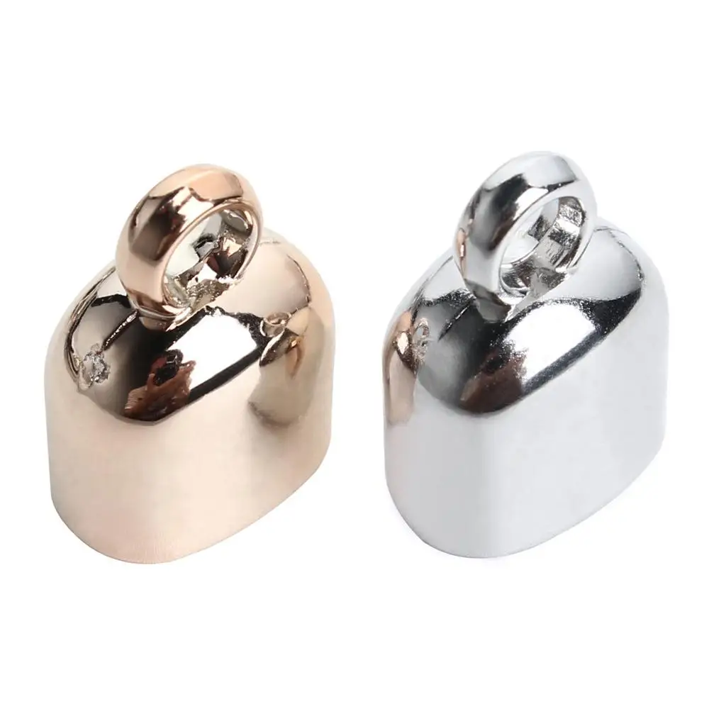 

Leather Craft DIY Metal Zipper Tail Clips Buckle Stop Tail Plug Head Tool Fastener with Screws Bag Accessories