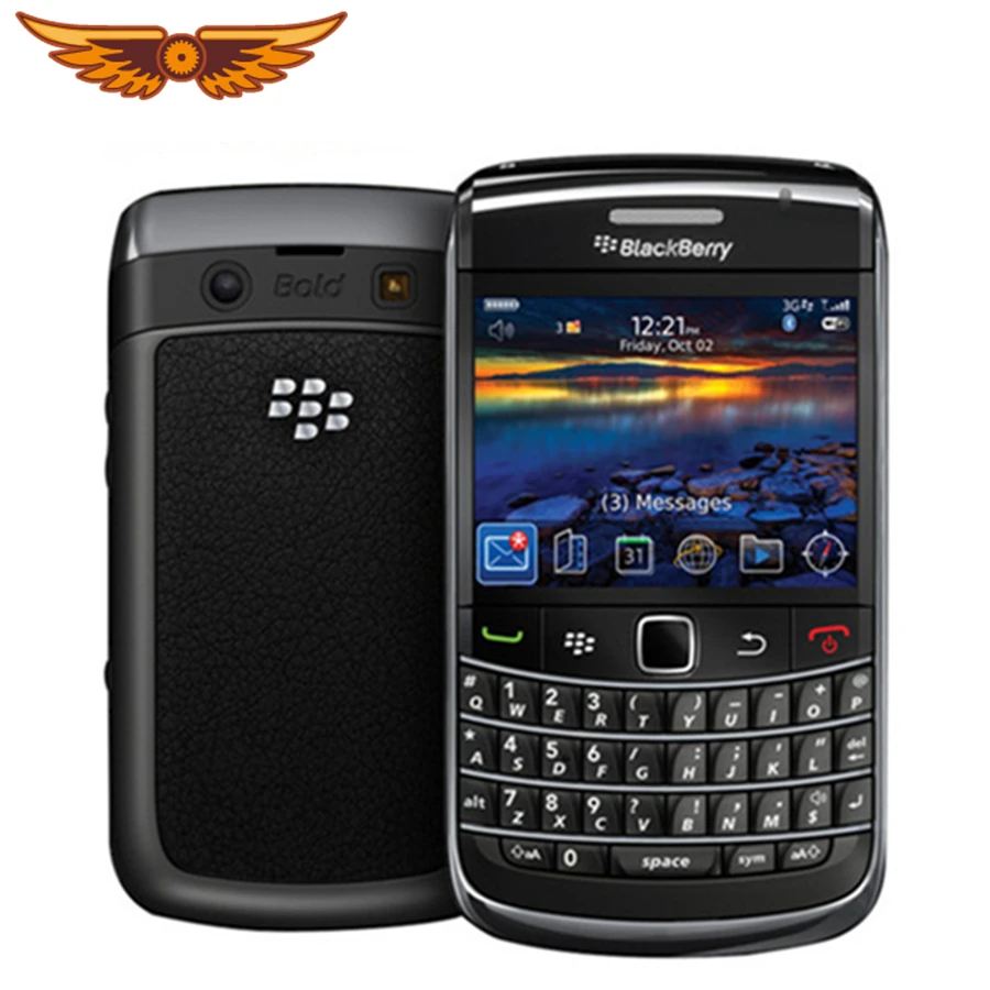 Original Blackberry 9780 GSM WCDMA 3G 2,44 pulgadas 5MP 512MB RAM 1500mAh GPS WIFI Bluetooth GPS desbloqueado usado del teléfono celular