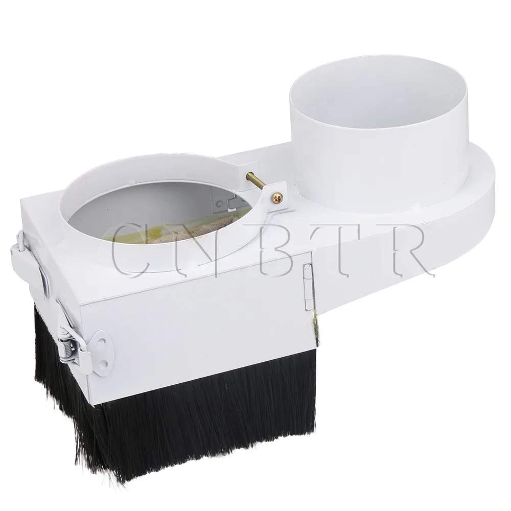 TOPCHANCES CNC Dust Shoe,Spindle Dust Shoe Cover Cleaner For Cnc Engraving Machine Milling Machine Router Woodworking Tools 80mm