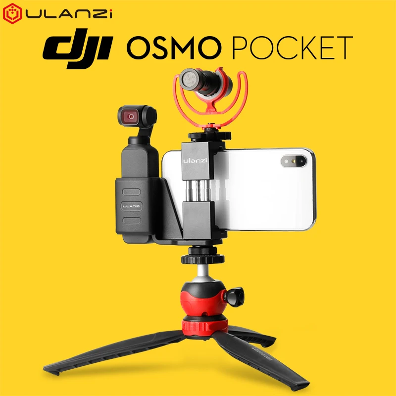 ULANZI OP-1 держатель телефона для DJI OSMO карманные аксессуары Gimbal камера смартфон