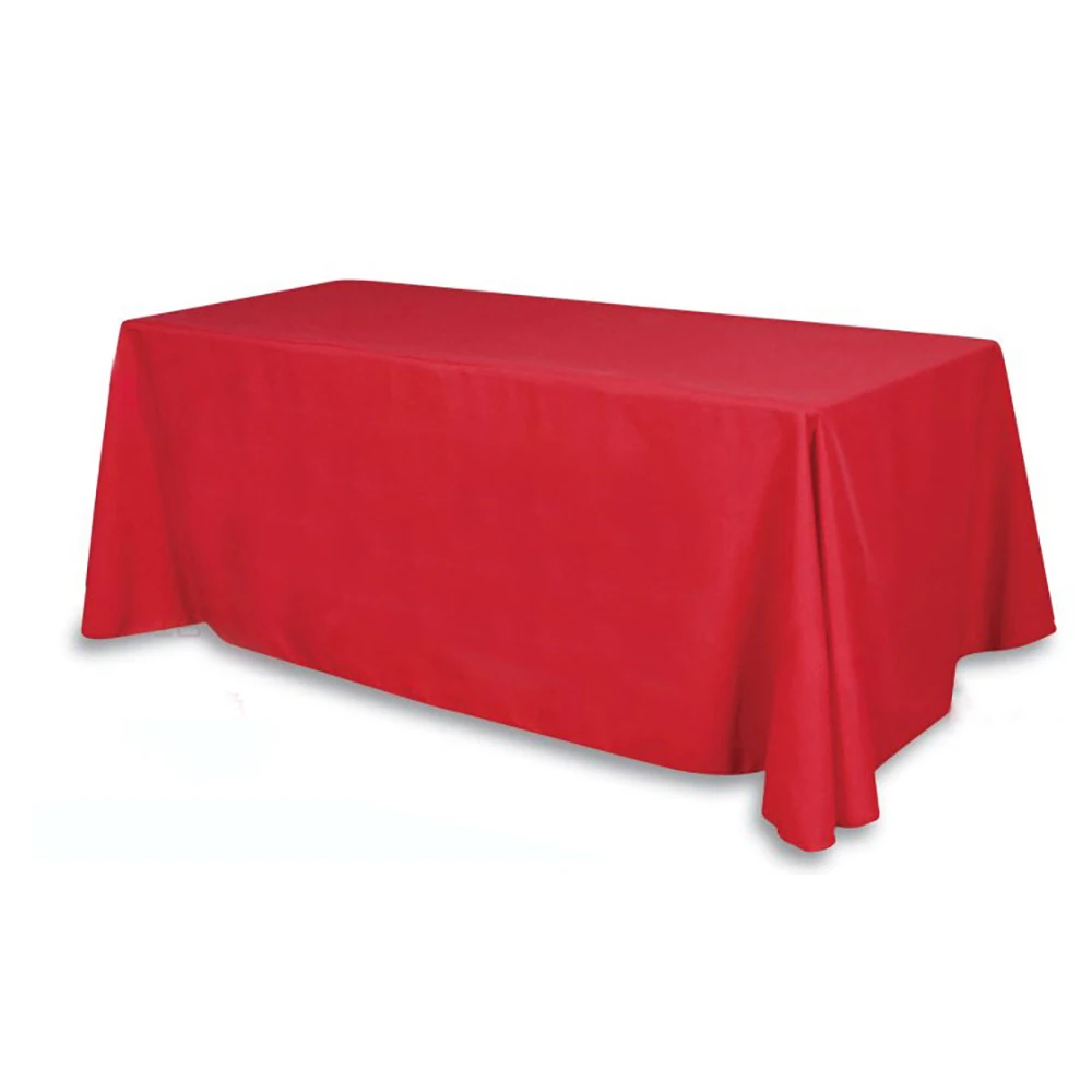 Buy Rectangular Satin Tablecloth Table Cover Skirt for