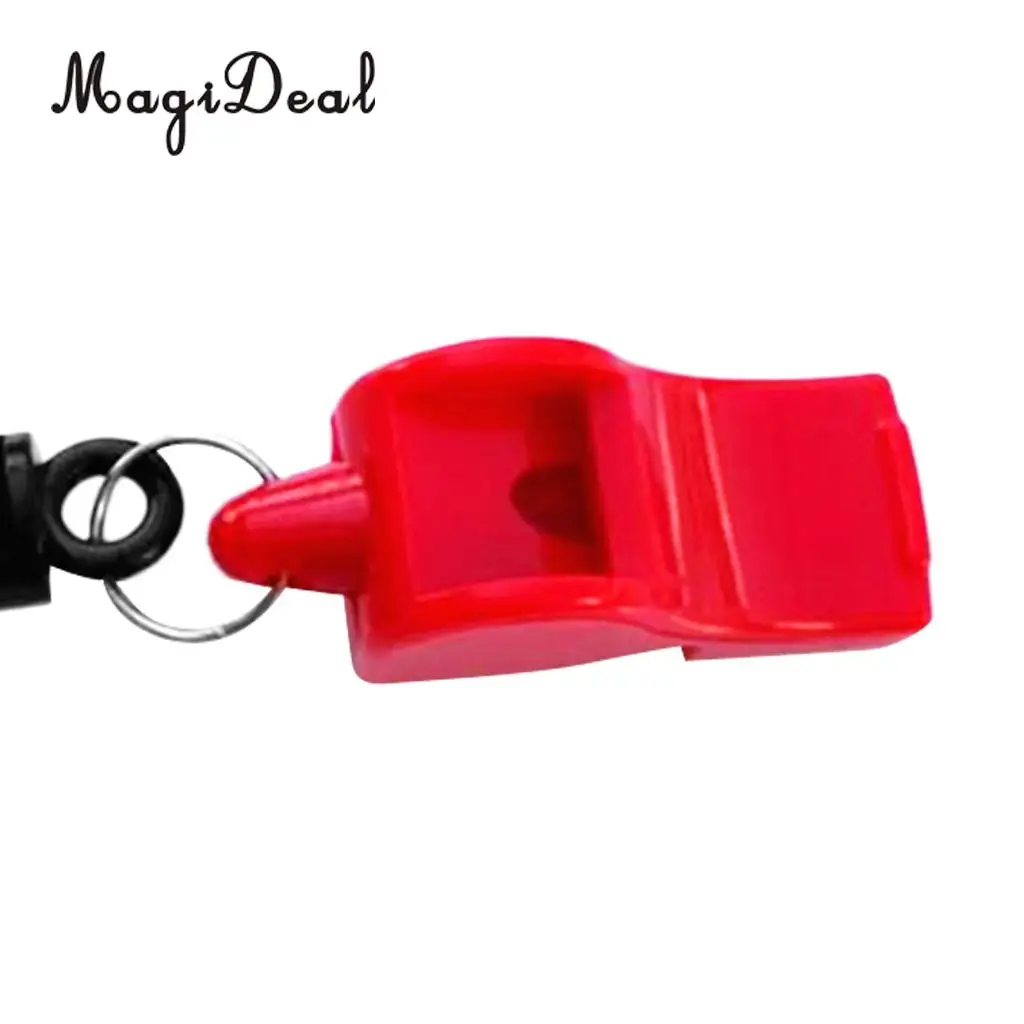 MagiDeal Outdoor Emergency Safety Marine Police Underwater Survival Whistle with Belt Clip