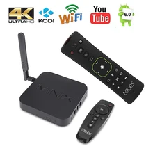 MINIX NEO U9-H + NEO A3 Smart TV BOX Avec Entrée Vocale Air souris 64-bit Octa-Core Media Hub pour Android 2 GB 4 K HDR Smart TV BOX