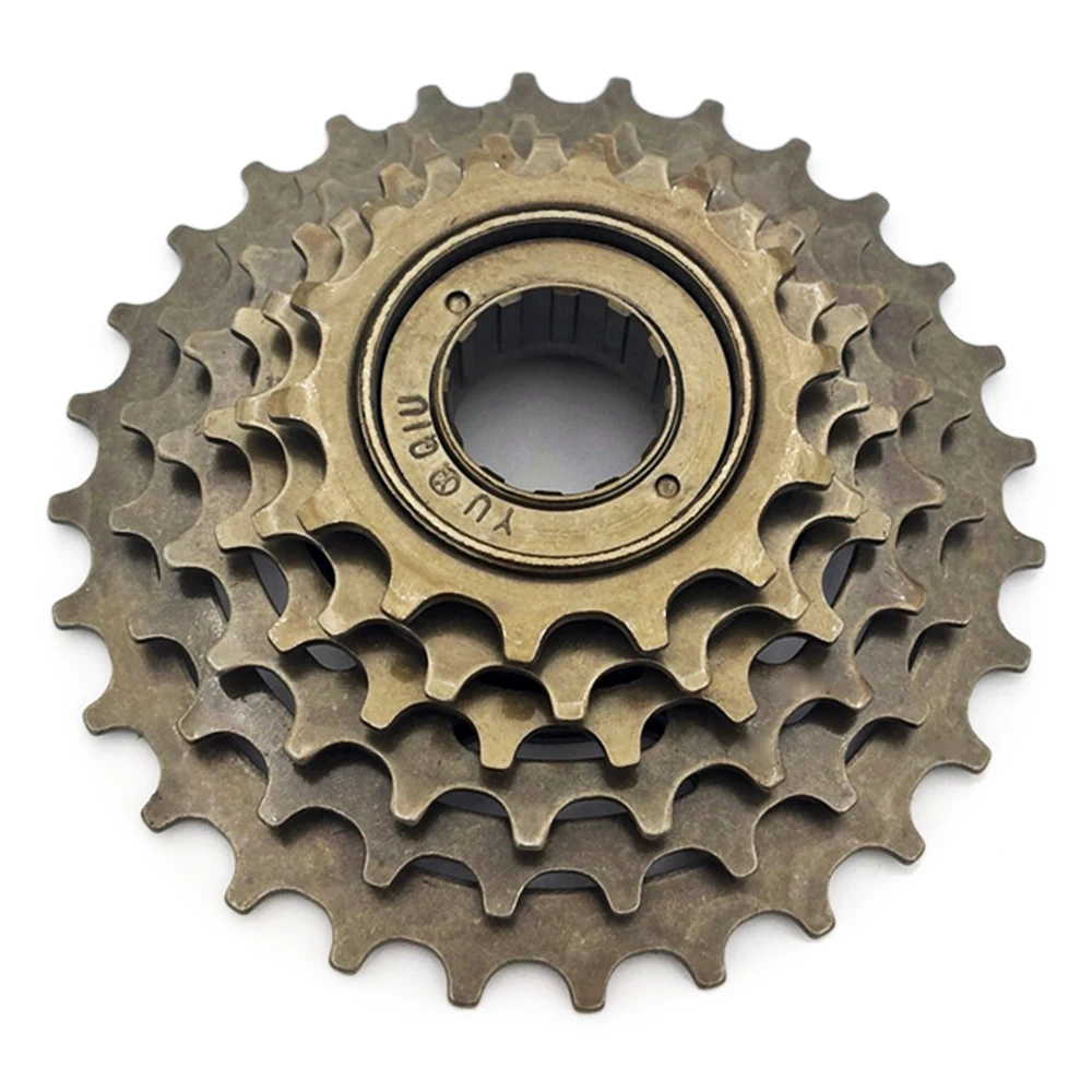 MTB Road Bicycle 6/7 Speed 28T Cassette Freewheel Steel Mountain Bike