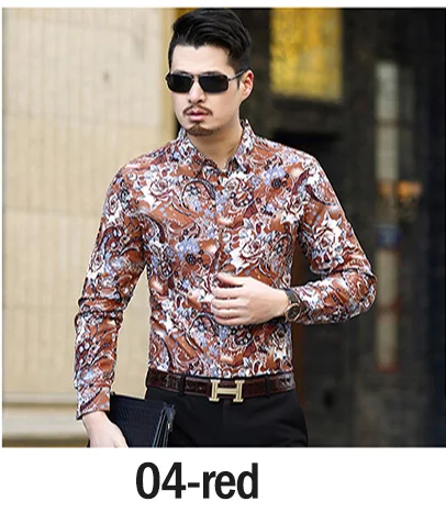 Новая весенняя и летняя модная мужская одежда, приталенная Мужская рубашка с длинным рукавом, мужская повседневная рубашка различных цветов 7XL - Цвет: Темно-серый