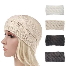 KANCOOCD Женская модная повязка на голову с вязаным узлом, модная эластичная чалма для мытья лица, 1 шт. аксессуары