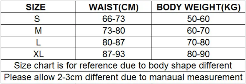 SIZE-CHART