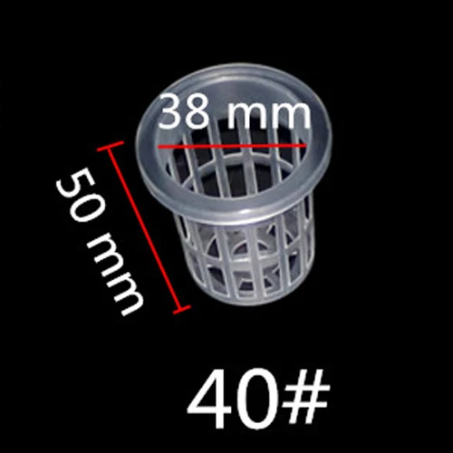 Soilless посадочная сетка чашка гидропоники колонизации сетка горшок для овощной рассады выращивание питомника растение Инструменты 100 шт - Цвет: NO.40