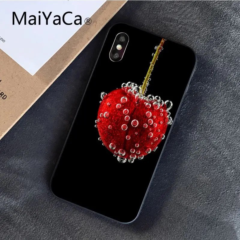Food fruit red pomegranate and Cherry