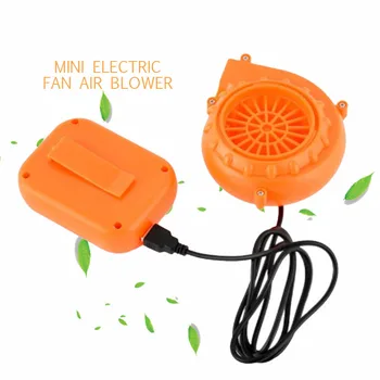 

Portable Mini Fan Mascot Head Blower Inflatable Cartoon Clothing Inflatable Vibrant Orange Blower SY-I-002