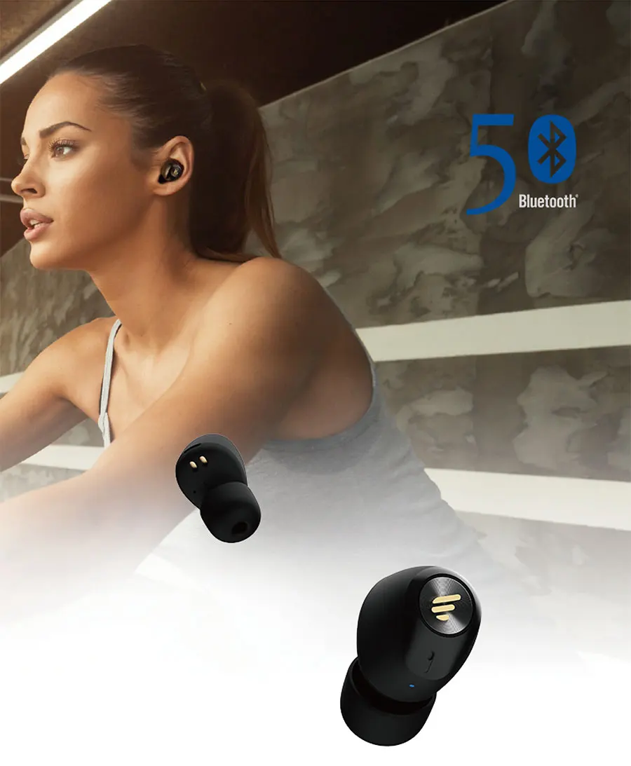 EDIFIER TWS, 2 TWS, беспроводные наушники, Bluetooth 5,0, HD, стерео наушники, независимое использование, шумоподавление, наушники-вкладыши, спортивные наушники